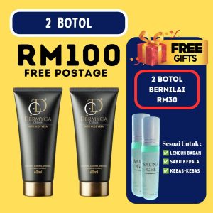 2 BOTOL - PERCUMA 2 GEL SAUNA